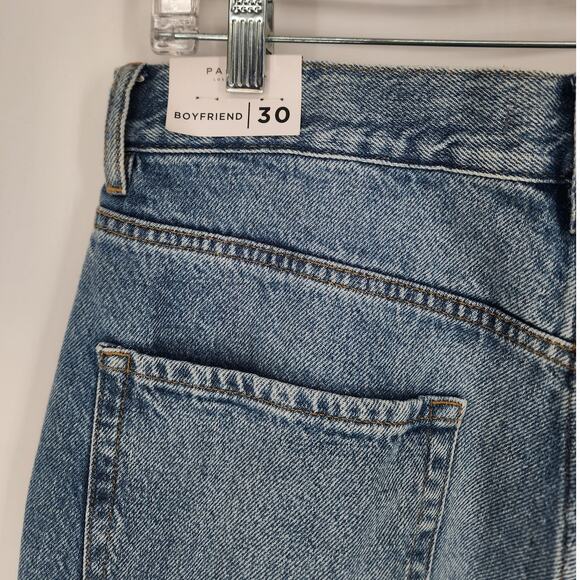 PacSun Boyfriend Distressed High-Rise Jeans Light Wash Women’s Size 30 NWT - Picture 6 of 12